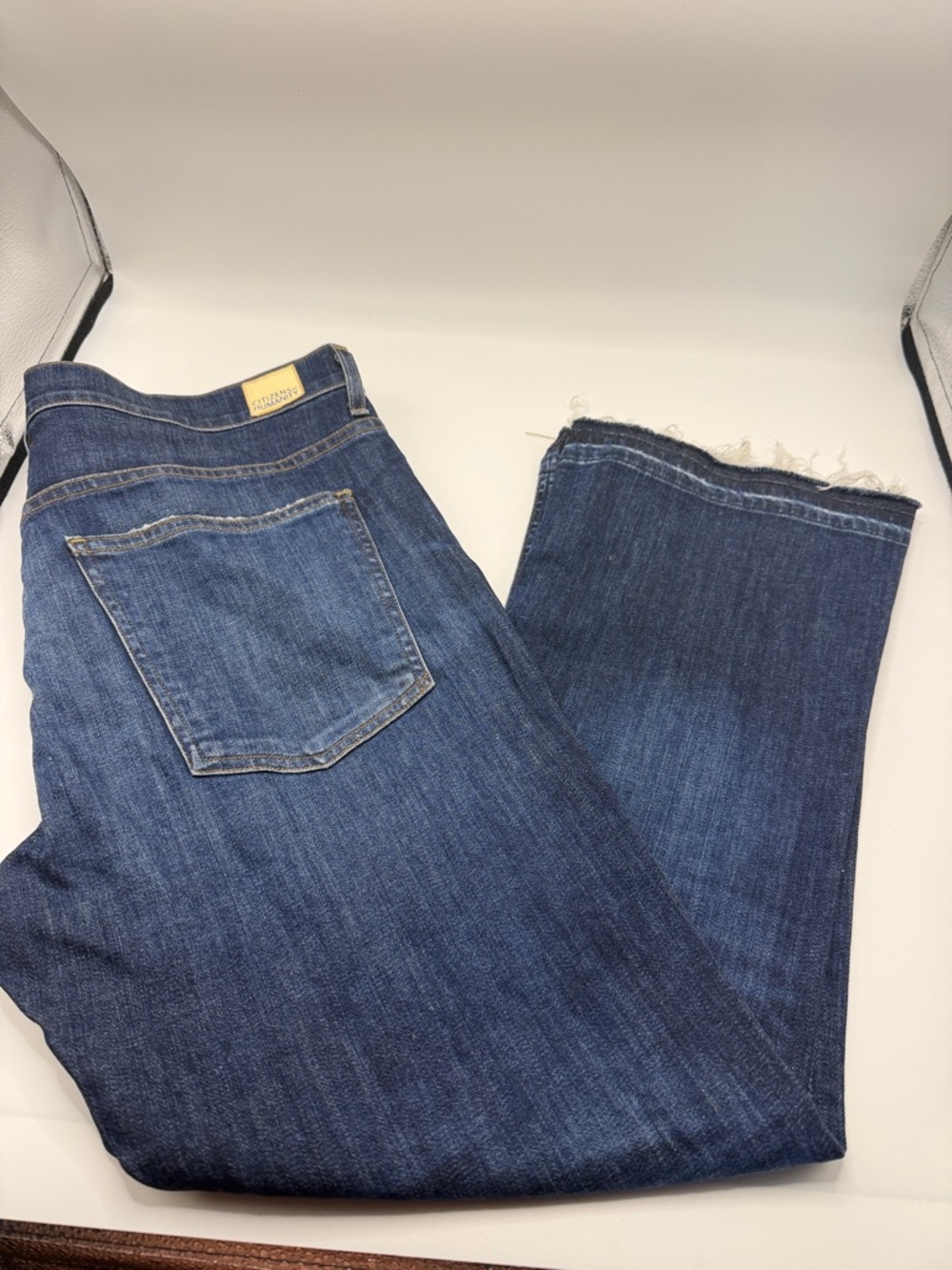 Citizens Of Humanity Premium Vintage Drew Cropped Flared Ankle Jeans 32